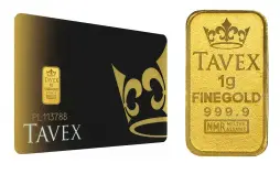 Tavex 1g Gold Bar Pre-Owned