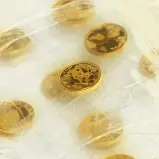 Chinese 1g Panda Gold Bullion Coins - Minty dates may vary chards image crop