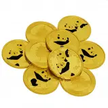 Chinese 8g Panda Gold Bullion Coins - Minty