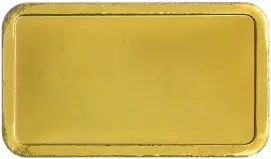Gold Bullion 10 Gram Minted  Bar Loose Pre-Owned Degussa obverse image crop chards