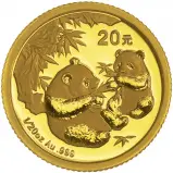2006 Gold Bullion 0.05 Ounce Panda  Coin