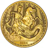 2024 St George and the Dragon 0.25 oz Gold Bullion Coin