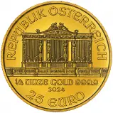 2024 Gold Bullion 0.25 Ounce Philharmonic  Coin Single Austria Austrian Mint obverse