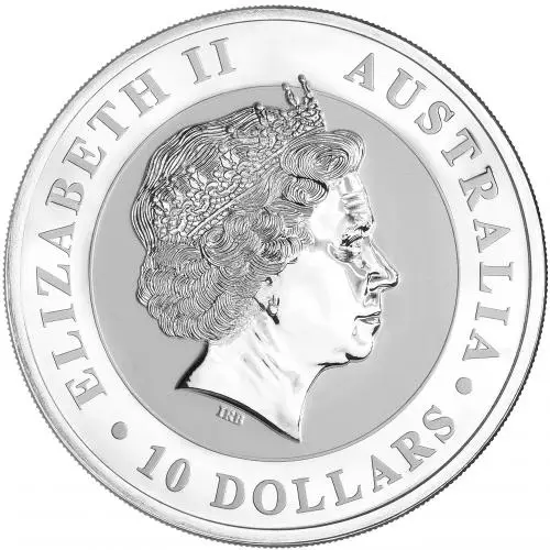 2011 Australian Koala 10 Ounce Silver Bullion Coin obverse