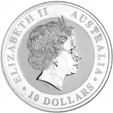2011 Australian Koala 10 Ounce Silver Bullion Coin obverse