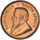  South African Gold Krugerrand 0.5 oz Coin Pre-Owned (Grade C) obverse