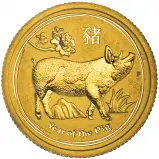 2019 Gold 0.05 Ounce Lunar 'Year of the Pig' Bullion Coin