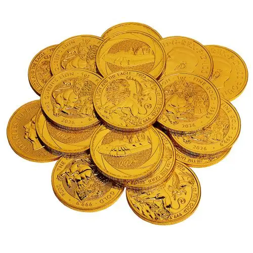 CGT Exempt 1 oz Gold Coin Best Value (New) reverse designs