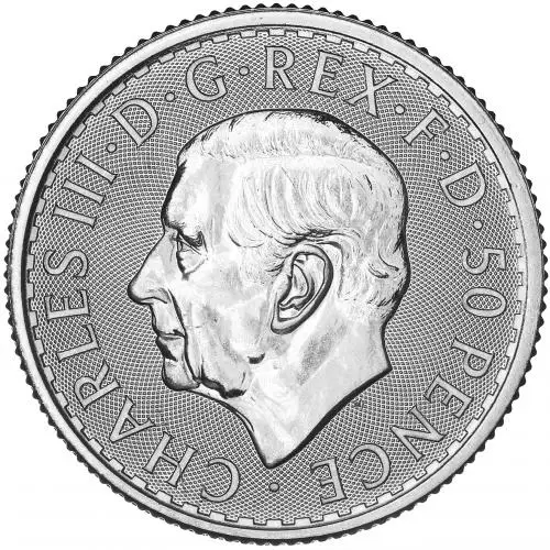 2025 Silver Britannia 0.25 oz Bullion Coin obverse