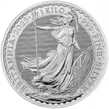 2025 Silver Britannia 1 Kg Bullion Coin