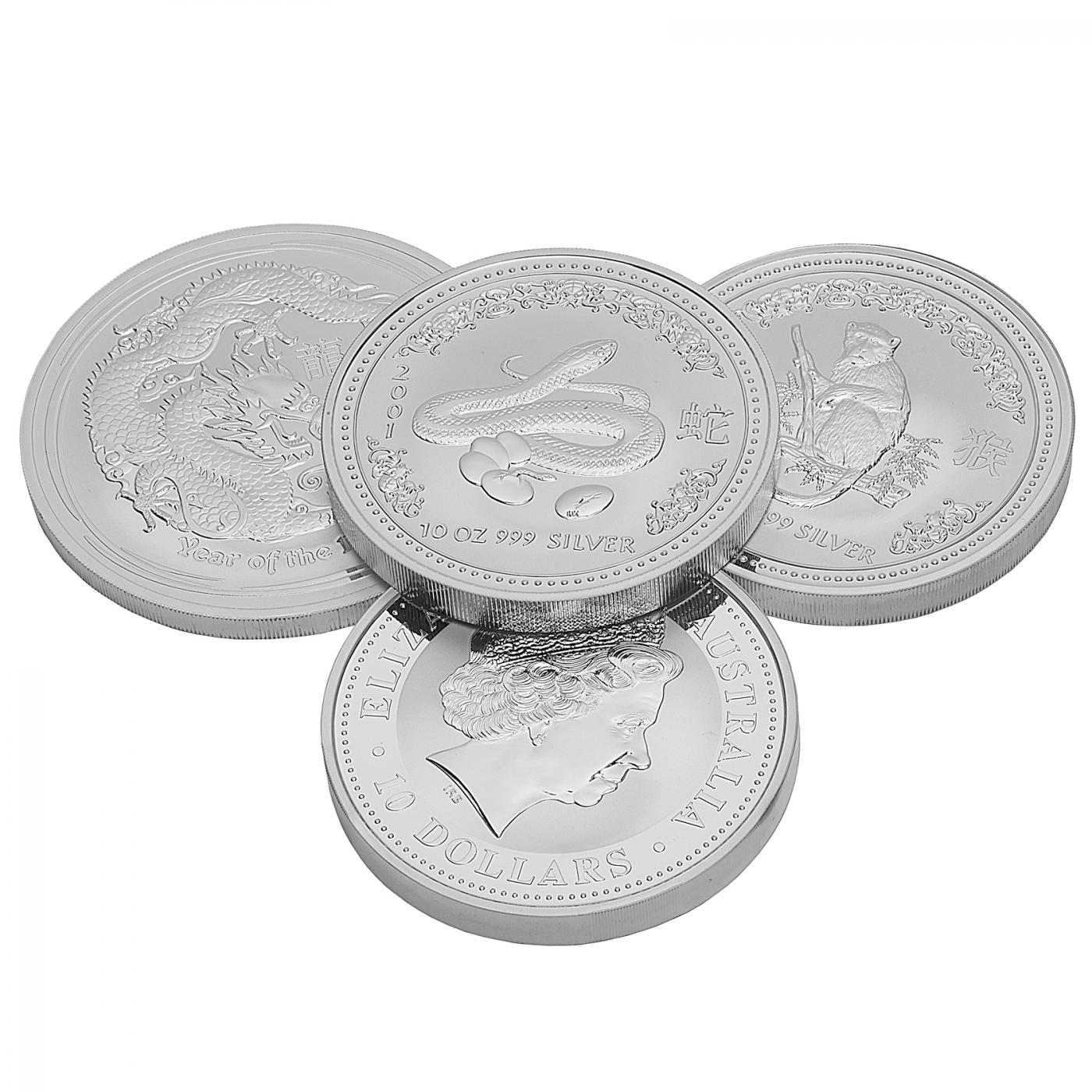 銀貨10オンス　10oz Silver Coin 銀貨10オンス 10oz Silver Coin 10 oz Silver Coins (Varied