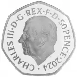 2024 The Gruffalo's Child Silver Proof 50p Coin obverse