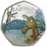 2024 The Gruffalo's Child Silver Proof 50p Coin