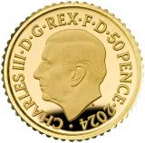 2024 The Gruffalo's Child 1/40 oz Gold Proof Coin obverse trm crop