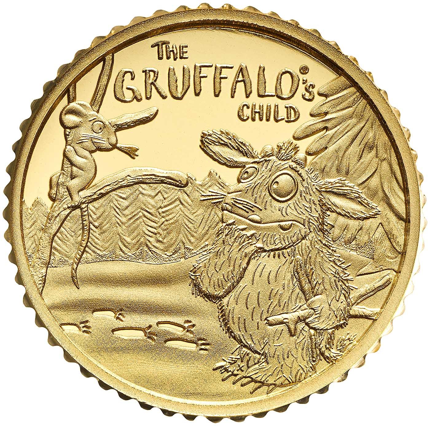 2024 UK The Gruffalo's Child Gold Proof 50p Coin | Chards