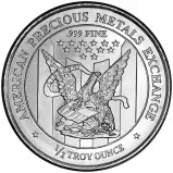 APMEX Liberty Eagle Silver Bullion 0.5 oz Round - Pre-Owned