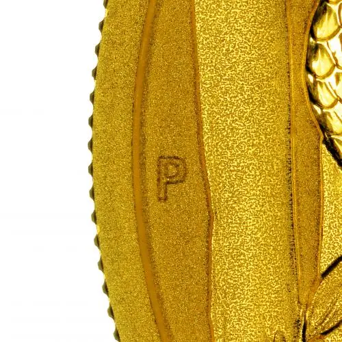 2025 Perth Mint Year of the Snake 1/2 oz Gold Coin  p mint mark