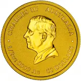 2025 Perth Mint Year of the Snake 1/2 oz Gold Coin obverse