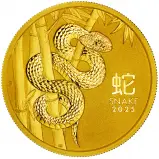 2025 Australian Year of the Snake 0.25 oz Gold Bullion Coin