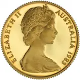 1983 Gold Proof Koala Elizabeth II Australian Dollar $200  Coin Without Box Without Cert Australia Royal Australian Mint obverse