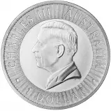 2024 Australian Kangaroo 1 oz Silver Bullion Coin Pre-Owned obverse