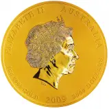 2009 Australian Lunar 1kg Year of the Ox Gold Bullion Coin  obverse