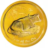 2009 Australian Lunar 1kg Year of the Ox Gold Bullion Coin 