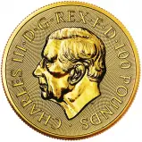 2025 Beowulf & Grendel's Mother Myths & Legends 1 oz Gold Bullion Coin obverse