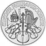 2020 Platinum 1 Ounce Philharmonic Coin Pre-Owned