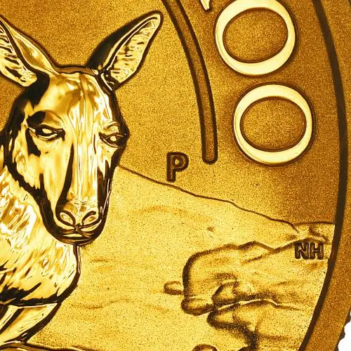 2025 Australian Kangaroo 1 oz Gold Nugget Bullion Coin p mint mark