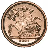 2024 Gold Quarter Sovereign Bullion Coin