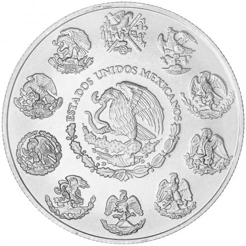 2020 Silver Bullion 1 Ounce Libertad  Coin Mexico City Mint obverse