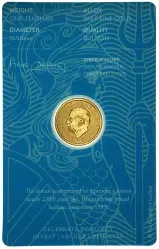2023 Gold Bullion 0.1 oz Britannia Coin In Sleeve obverse