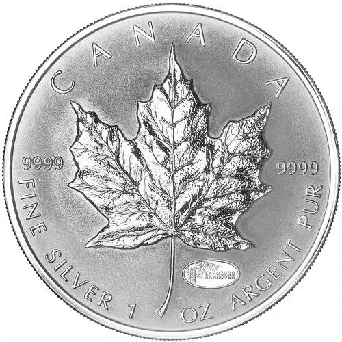 2000 Silver Uncirculated 1 Ounce Maple Expo 2000 Hannover Coin reverse