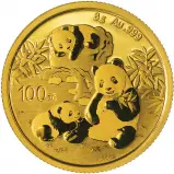 2025 Chinese 8g Panda Gold Bullion Coin