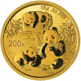 2025 Chinese 15g Panda Gold Bullion Coin