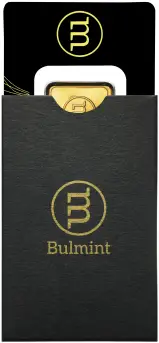 Bulmint 20g Minted Gold Bullion Bar in sleeve 1