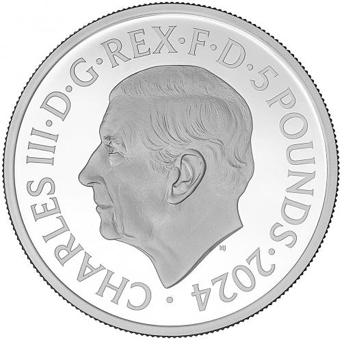 2024 UK Paul McCartney Silver Proof 2 oz Coin | Chards