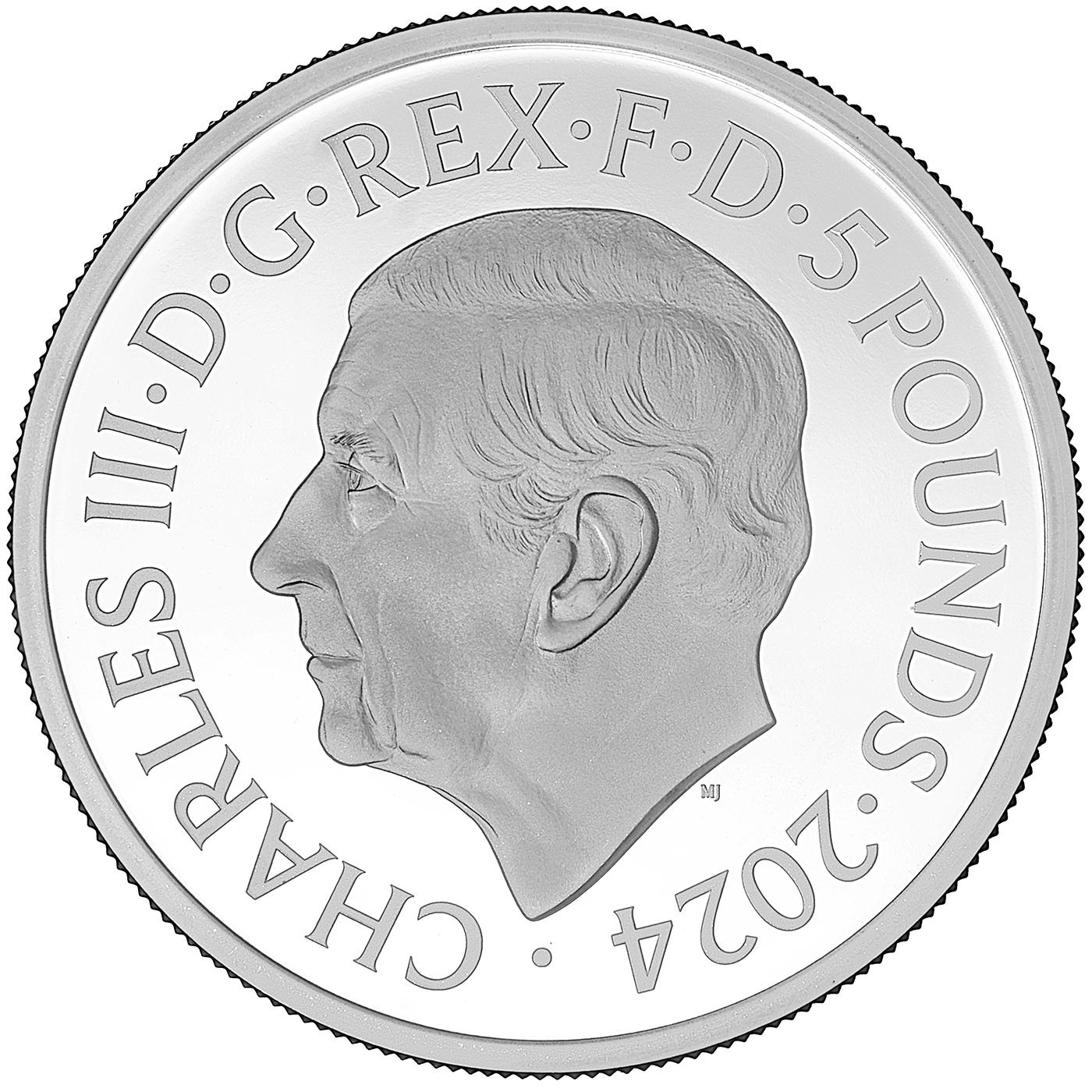 2024 UK Paul McCartney Silver Proof 2 oz Coin | Chards