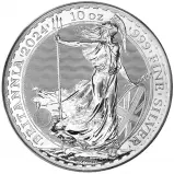 2024 Britannia 10 oz Silver Bullion Coin Pre-Owned