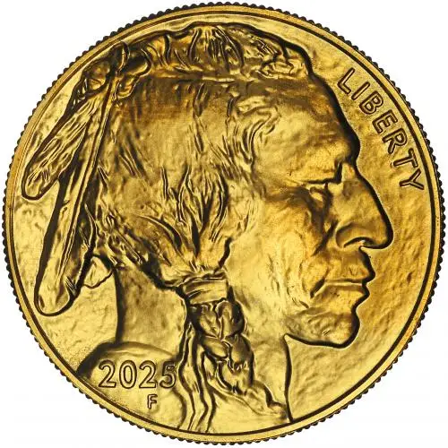 2025 American Gold Buffalo 1 oz Bullion Coin obverse