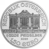 2025 Austrian Silver Philharmonic 1 oz Bullion Coin obverse