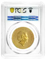2022 Gold Bullion 1 Ounce Myths & Legends Elizabeth II Little John Pound Sterling £100  Coin Slabbed PCGS United Kingdom The Royal Mint MS-69 obverse