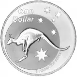 2005 Royal Australian Mint 1 oz Silver Kangaroo Bullion Coin