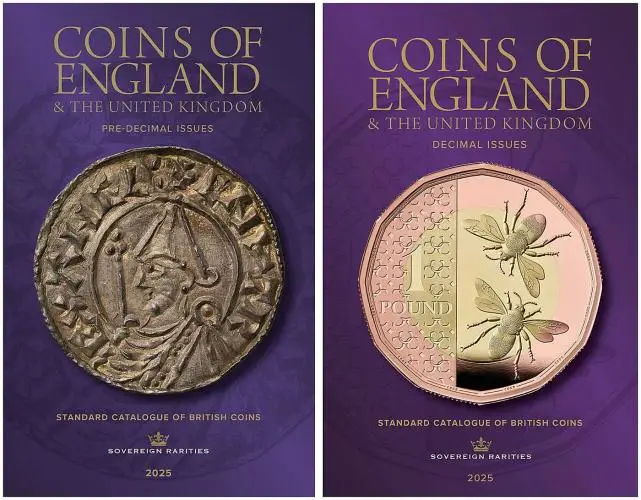 2025 Coins of England & the United Kingdom Book Bundle (Pre-Decimal & Decimal Edition)