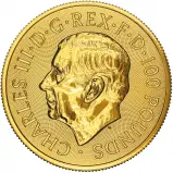 2025 Beowulf and the Dragon 1 oz Gold Bullion Coin obverse