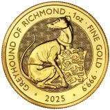 2025 Tudor Beasts 1 oz 'White Greyhound of Richmond' Gold Bullion Coin