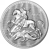 2025 St George and the Dragon 1 oz Silver Bullion Coin