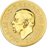 2025 St George and the Dragon 1 oz Gold Bullion Coin obverse