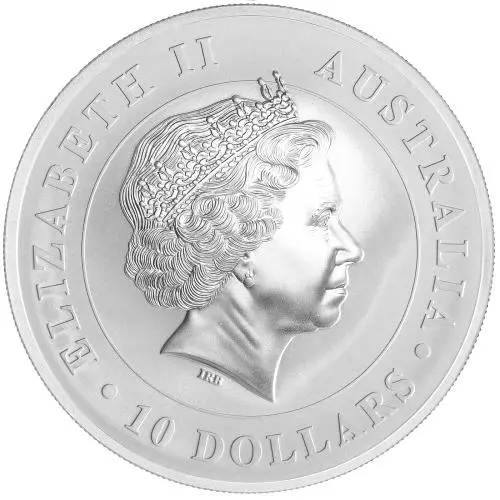 2015 Australian Koala 10 oz Silver Bullion Coin - Pre-Owned obverse 1